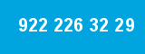 922 226 32 29